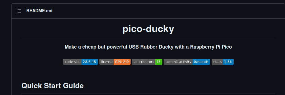 Pico-Ducky: Bad USB